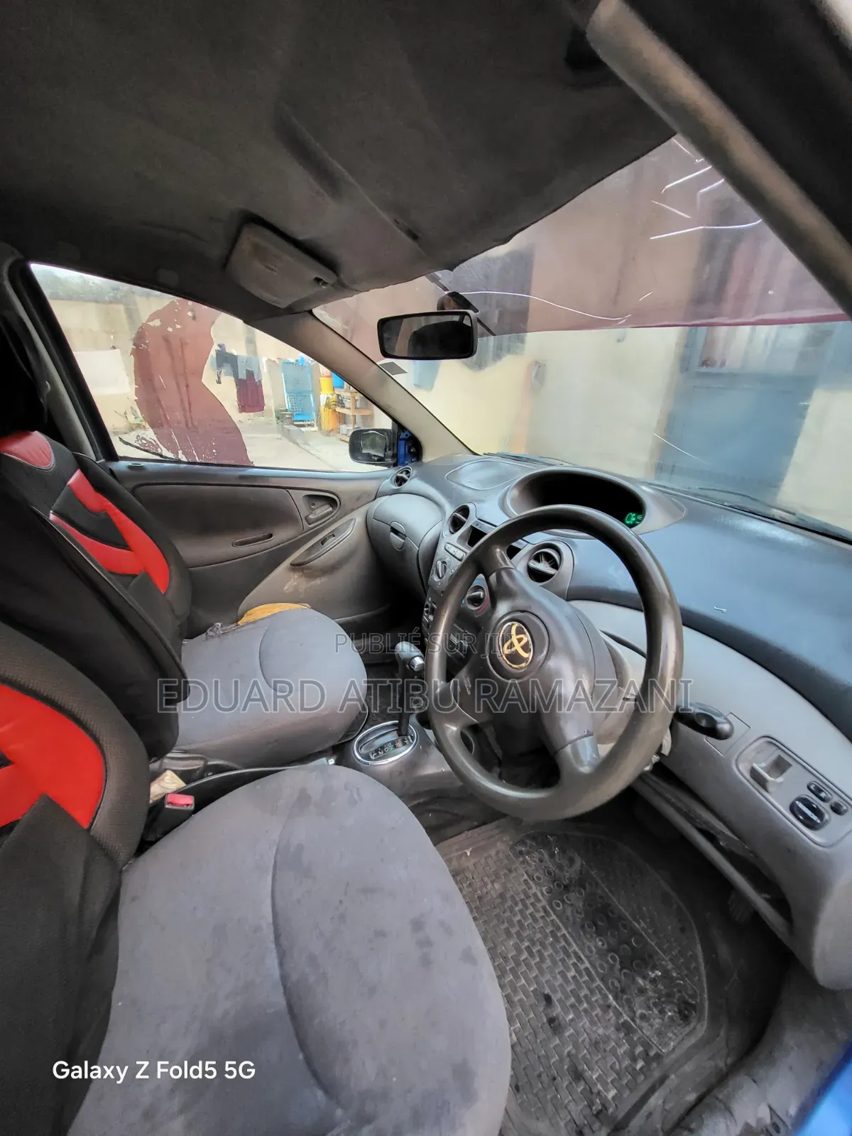 Toyota Vitz 2009 Bleu