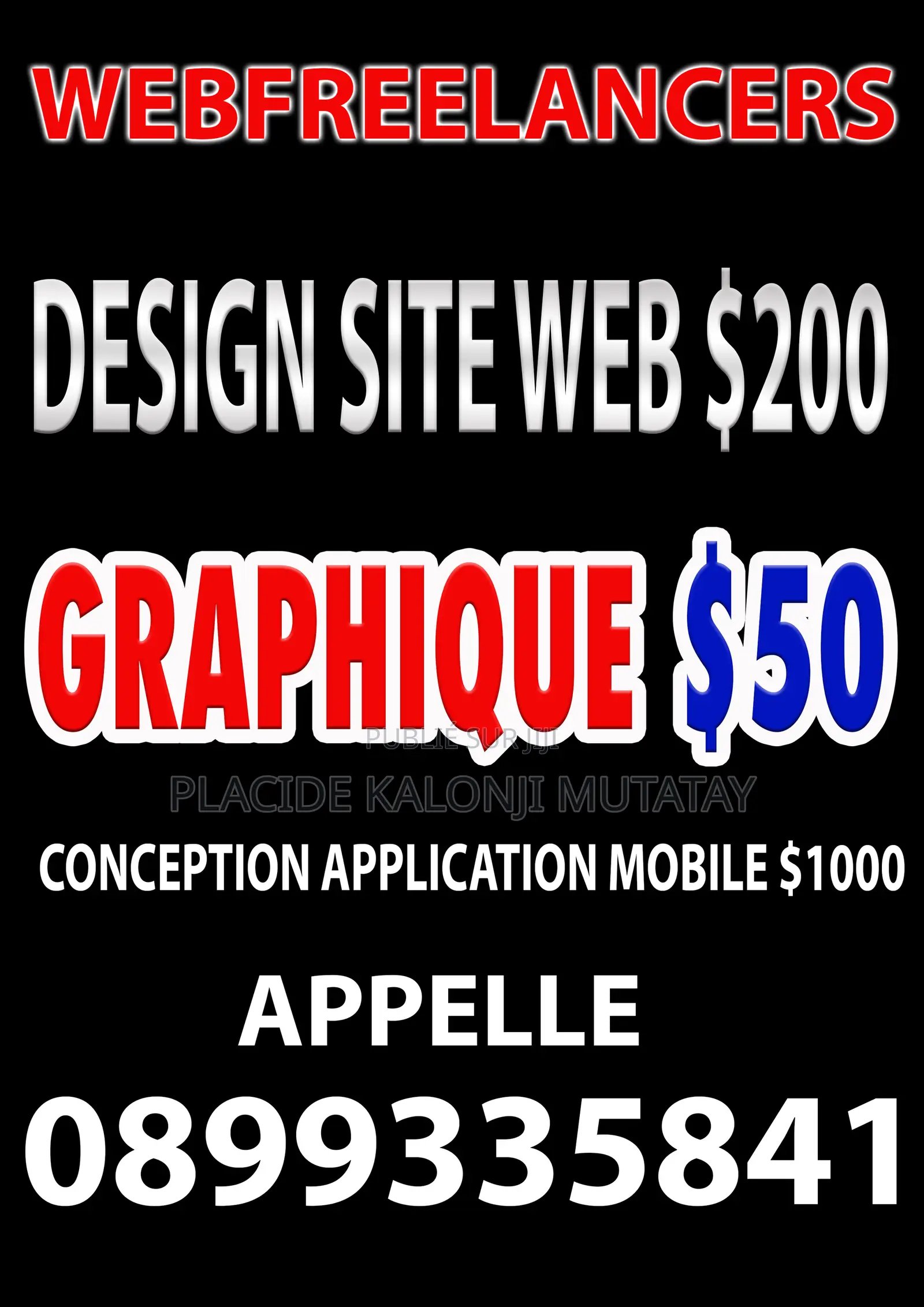 Design Site Web $200