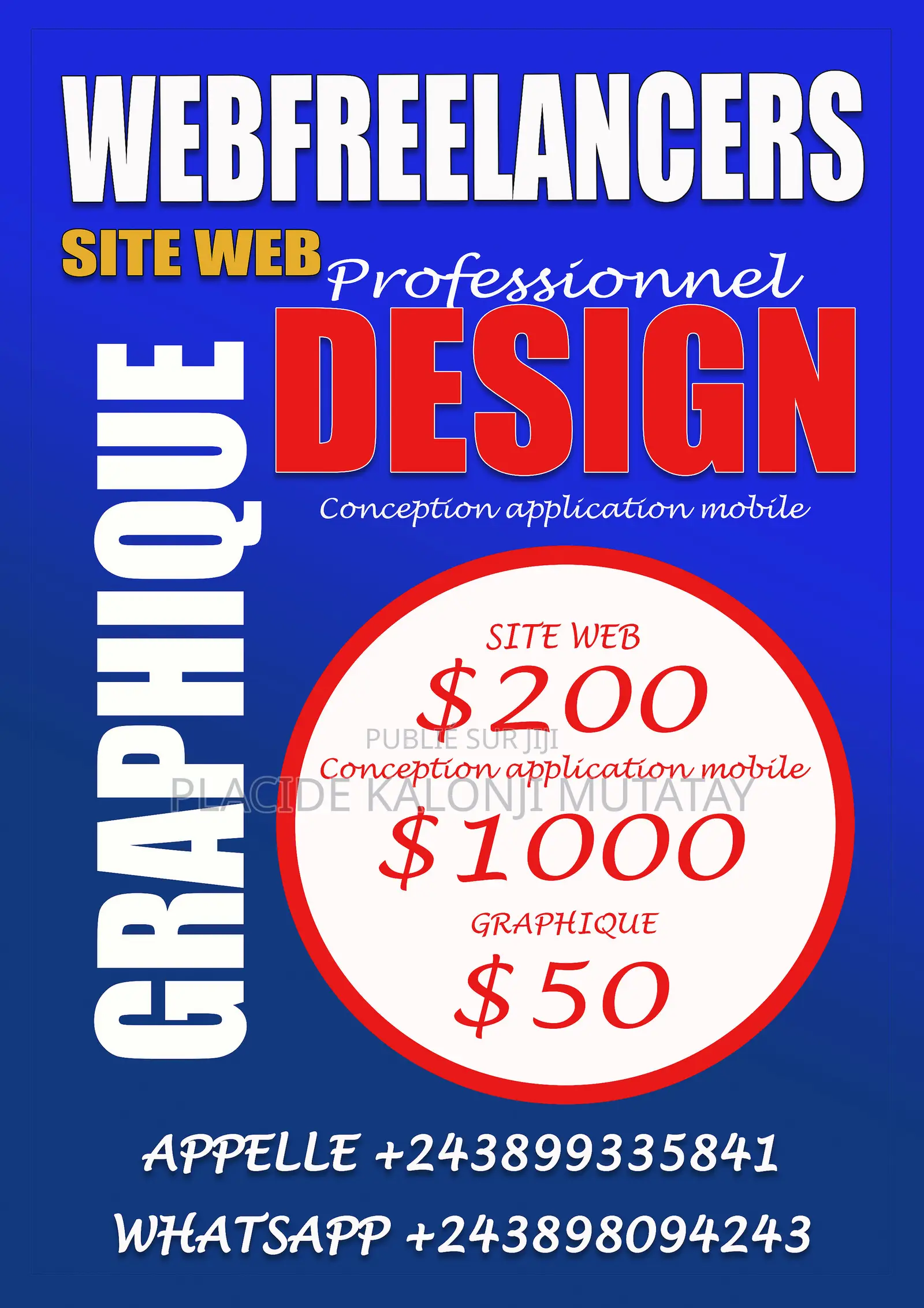 Design Site Web $200