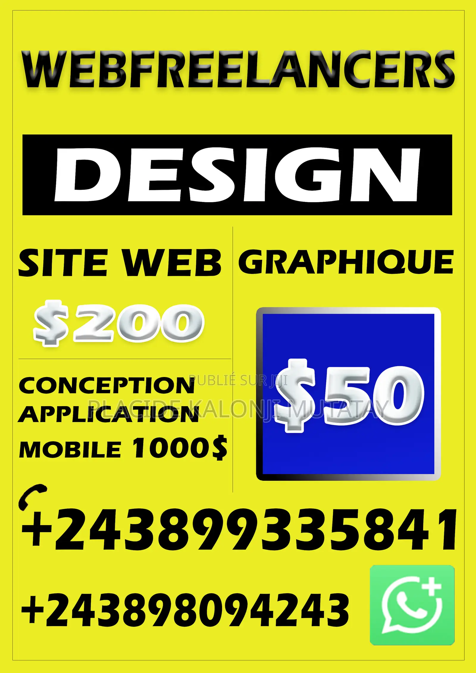 Design Site Web $200