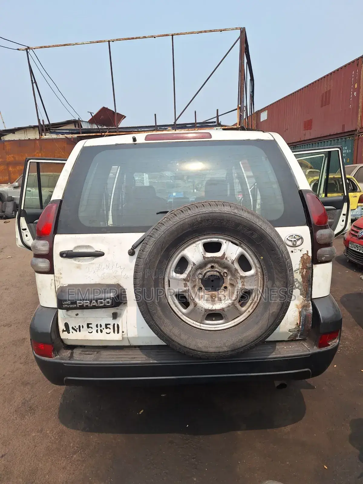 Toyota Land Cruiser Prado 2015 Blanc