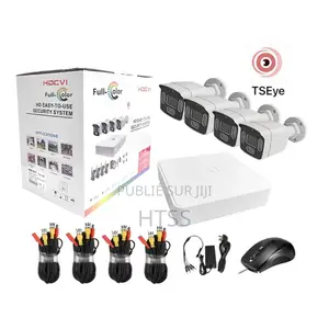 Kit De 4 Caméras De Surveillance Analogiques HD Avec Installation