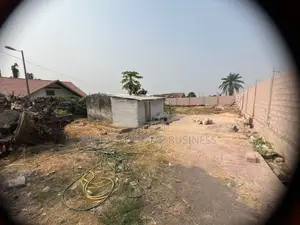 Vente d'Un Terrain Vide Clôturé Portail À Ngaliema