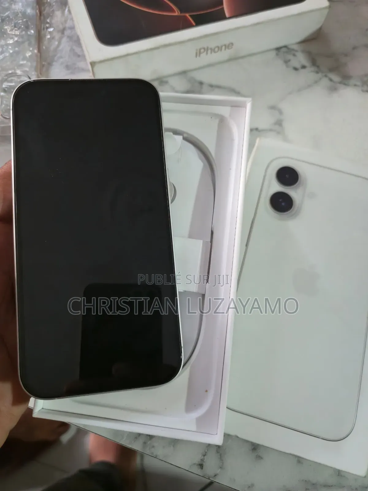 Apple iPhone 16 128 GB Blanc