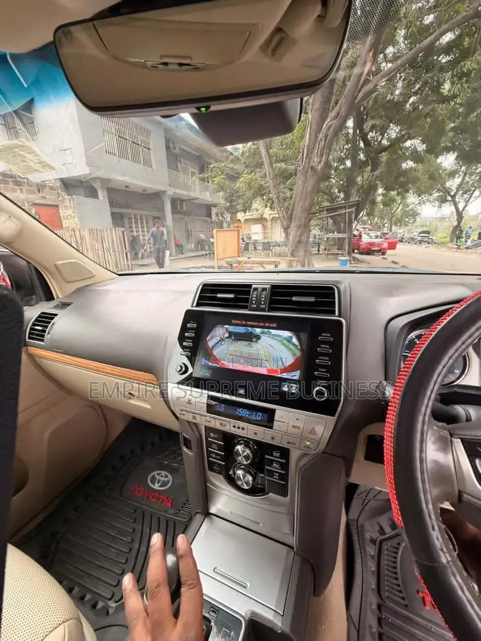 Toyota Land Cruiser Prado 2022 Rouge