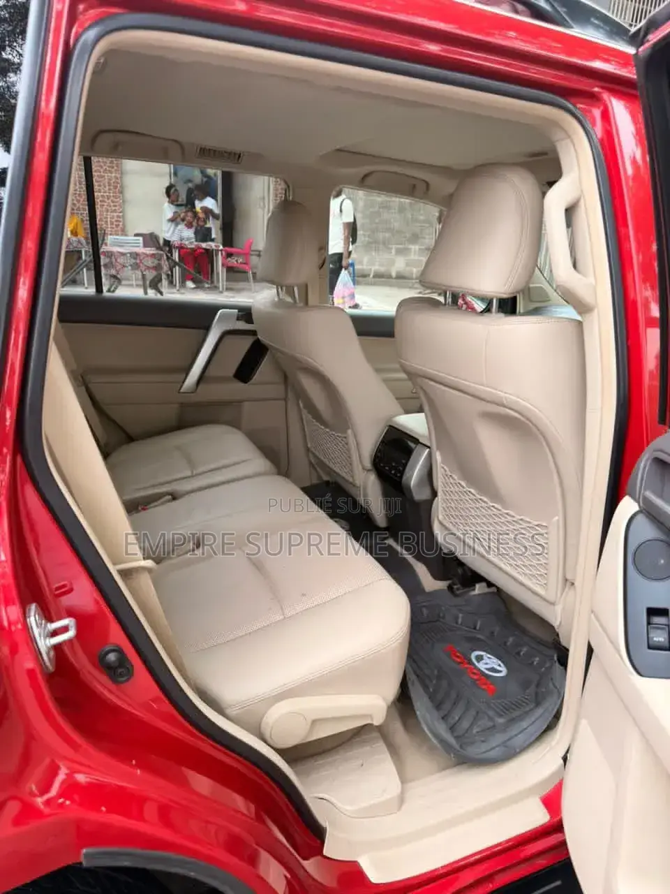 Toyota Land Cruiser Prado 2022 Rouge