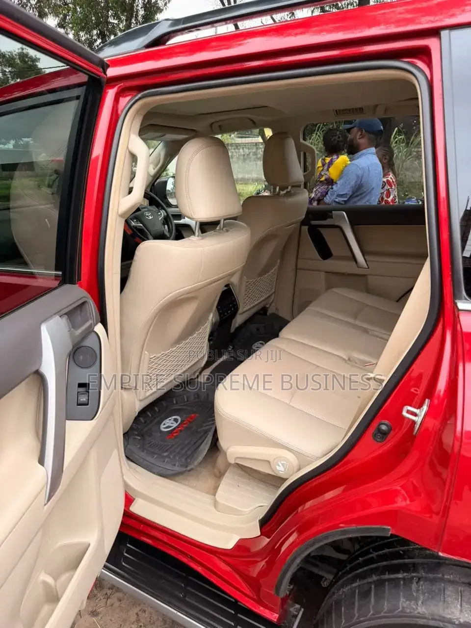 Toyota Land Cruiser Prado 2022 Rouge