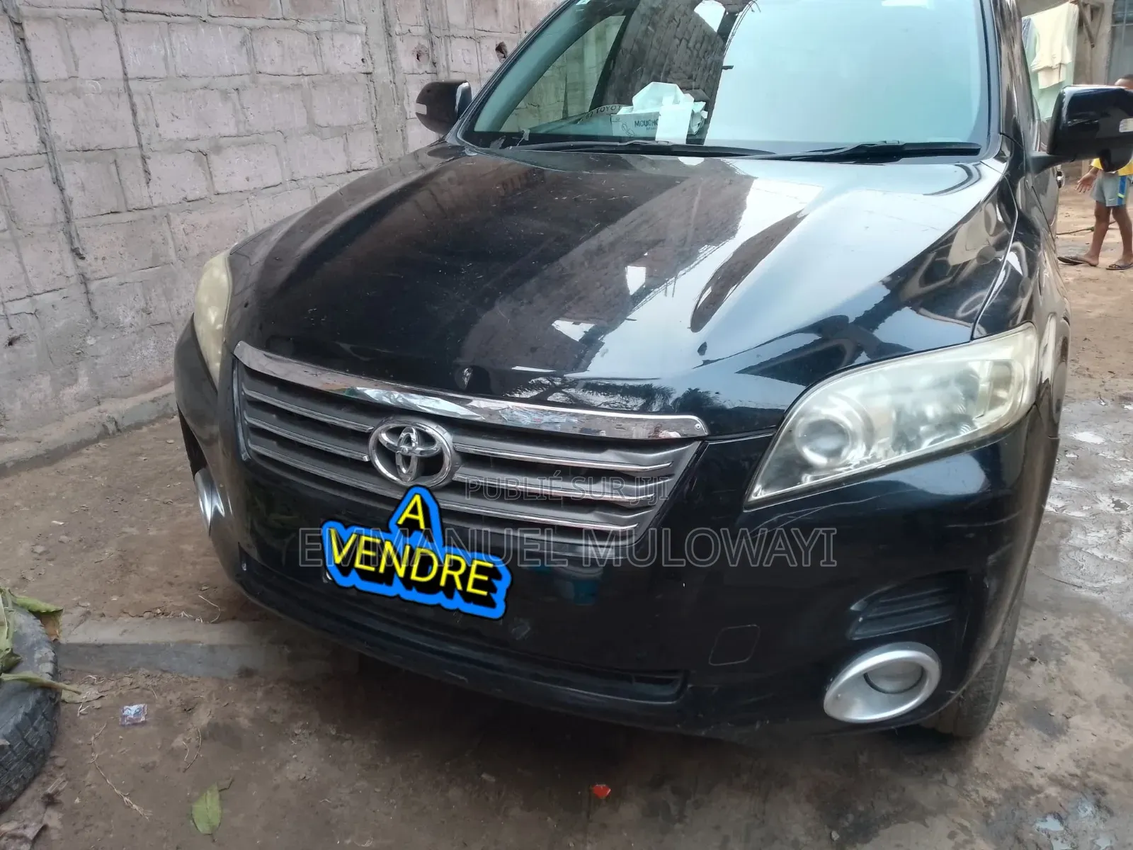 Toyota Vanguard 2010 Noir