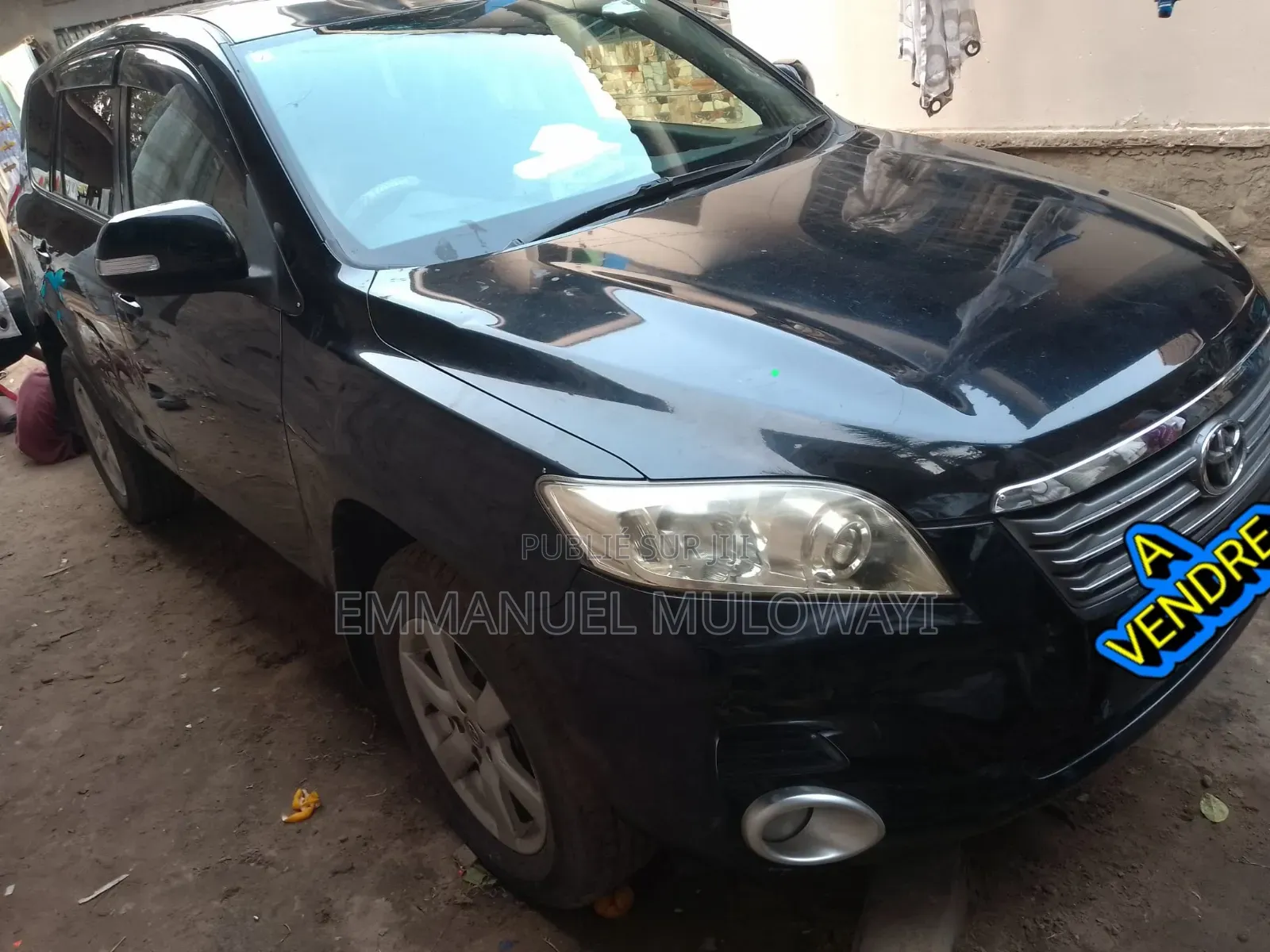 Toyota Vanguard 2010 Noir