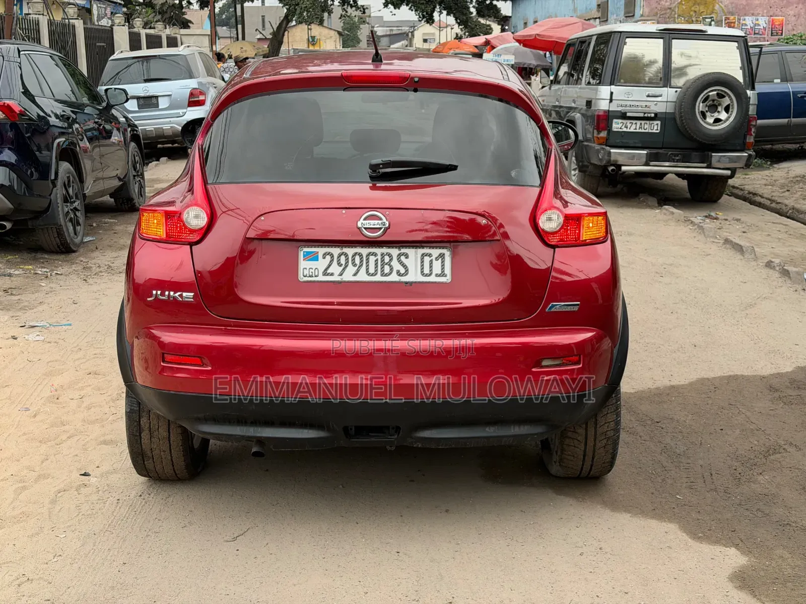 Nissan Juke 2011 Rouge