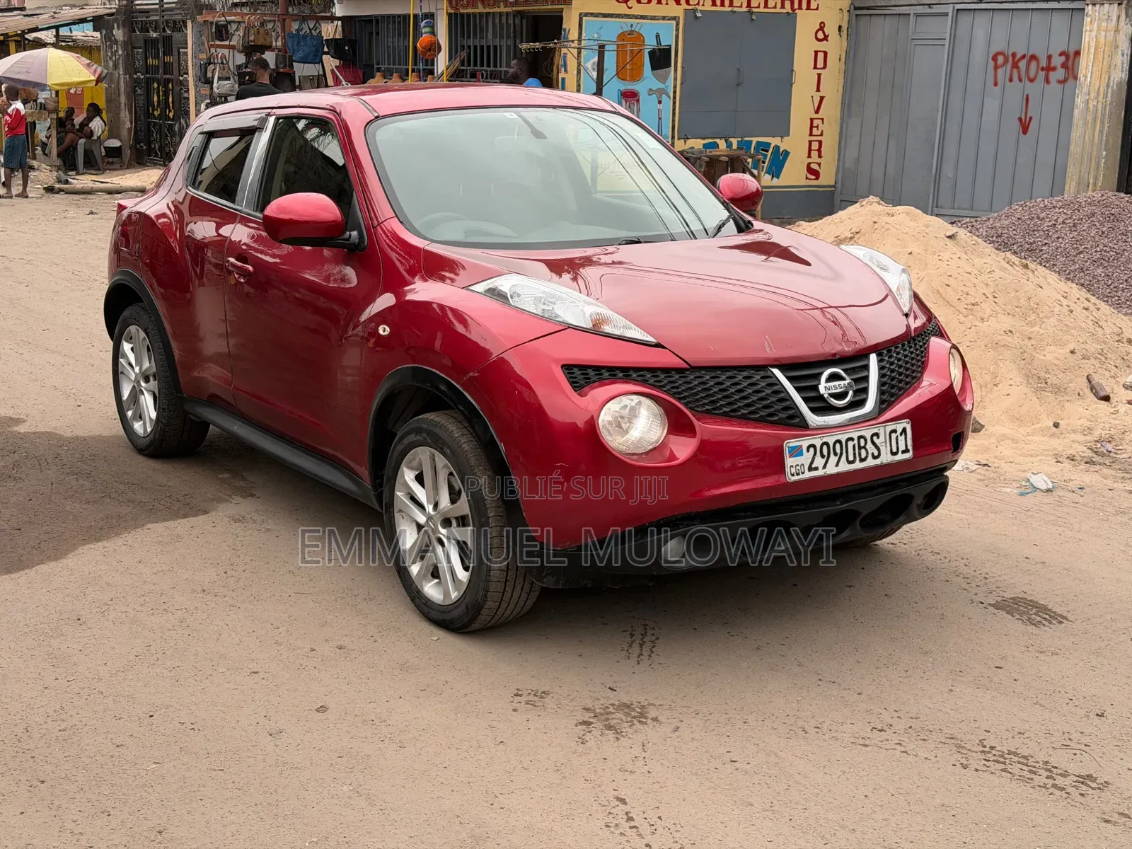 Nissan Juke 2011 Rouge