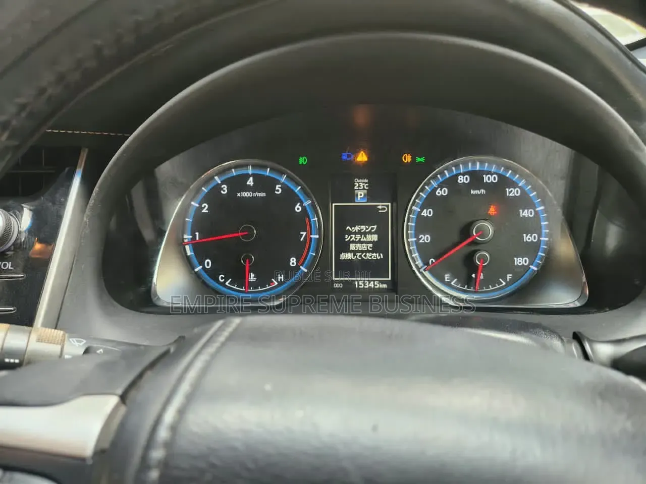 Toyota Harrier 2019 Bleu