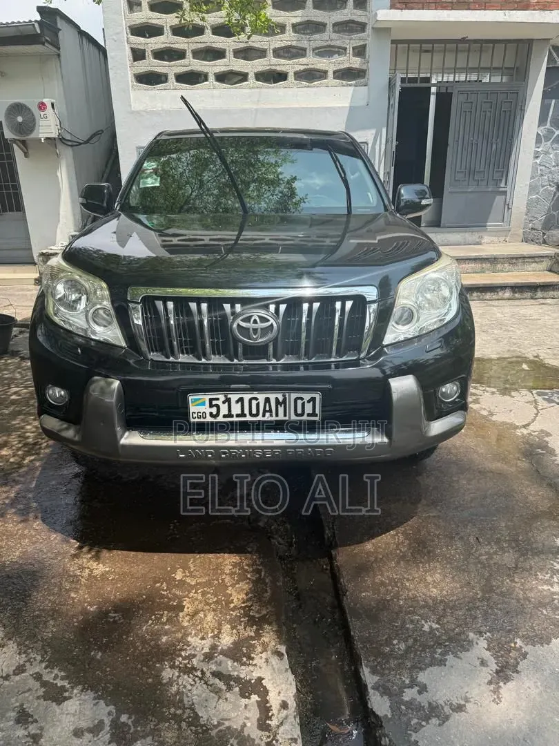 Toyota Land Cruiser Prado 2012 Noir
