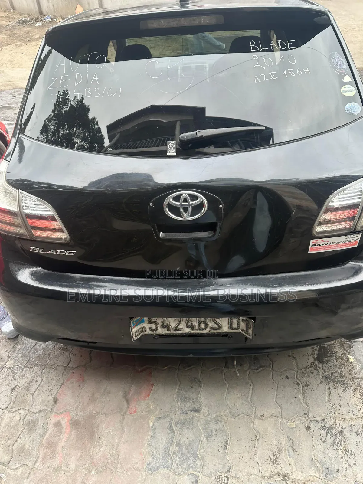 Toyota Lame 2014 Noir