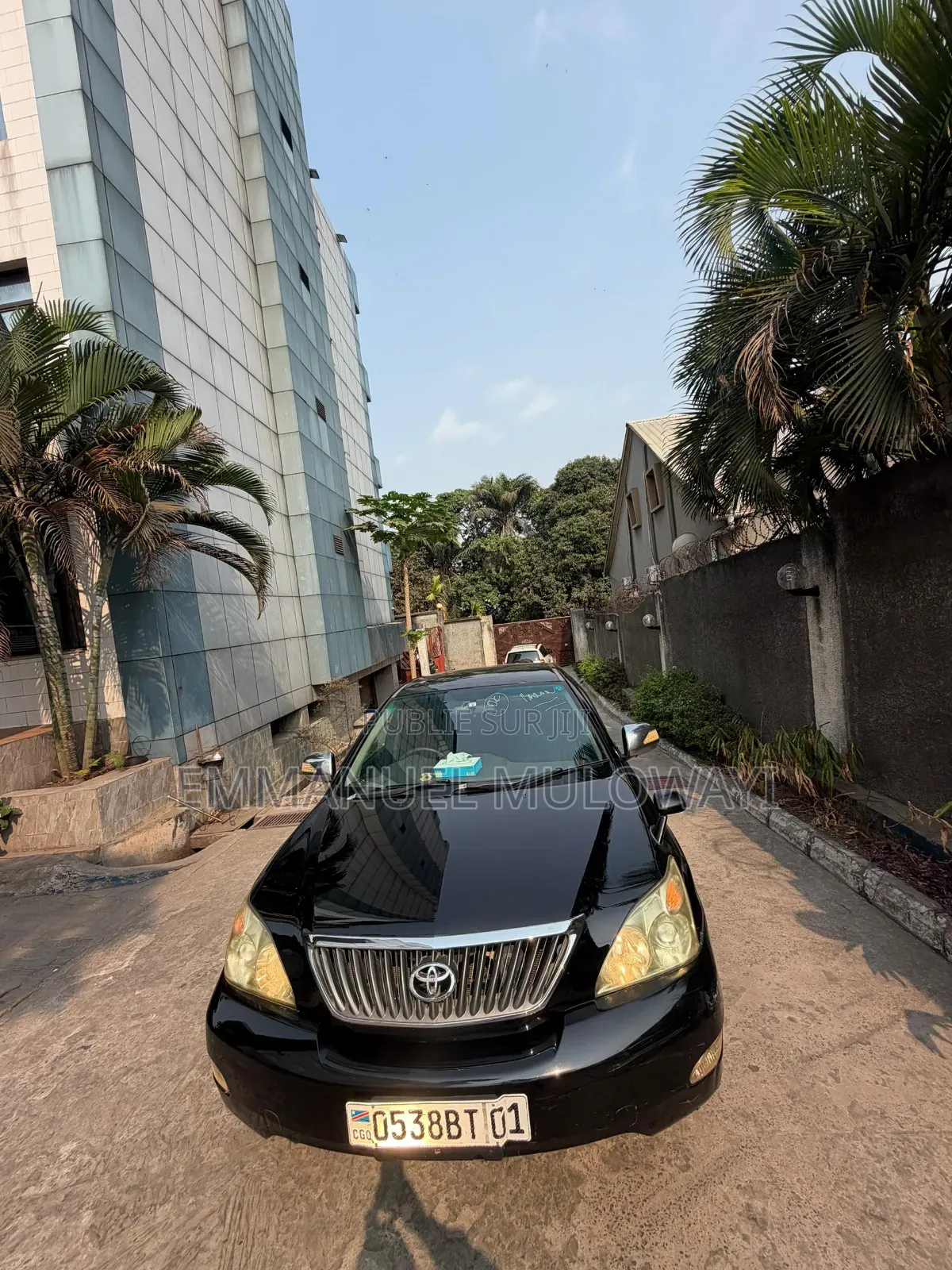 Toyota Harrier 2010 Noir