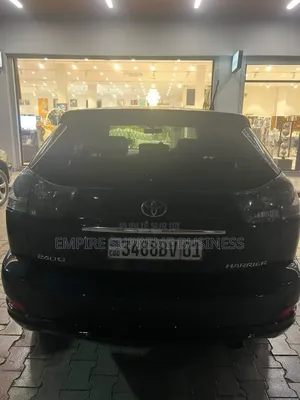 Toyota Harrier 2012 Noir