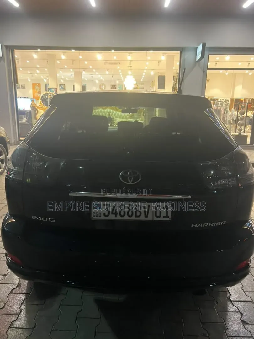 Toyota Harrier 2012 Noir