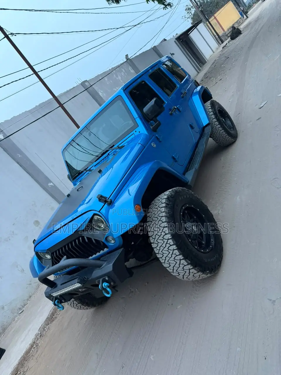 Jeep Wrangler 2015 Bleu