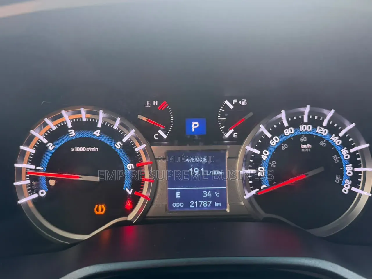 Toyota 4-Runner SR5 4dr 4x2 (4.0L 6cyl 5A) 2017 Gris