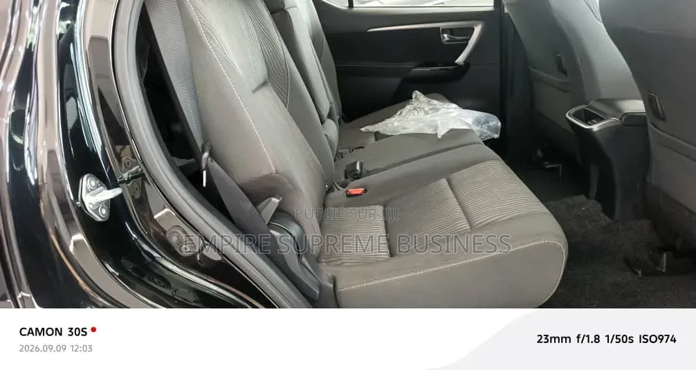 Toyota Fortuner 2025 Noir