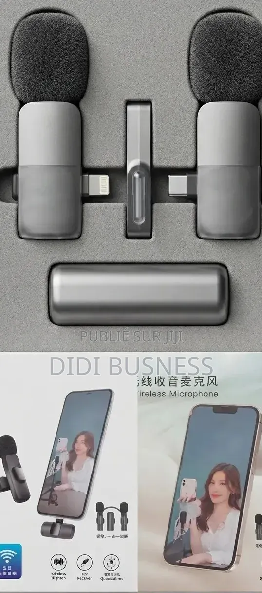 Mini Micro Sans Fil Perche Trépied Pour Téléphone