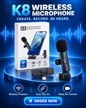 Système De Microphone Sans Fil K8
