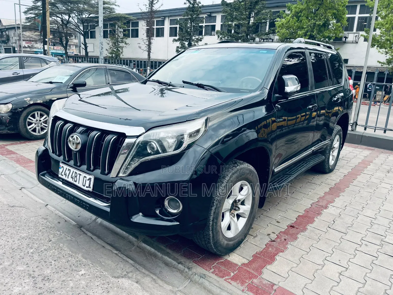 Toyota Land Cruiser Prado 2017 Noir