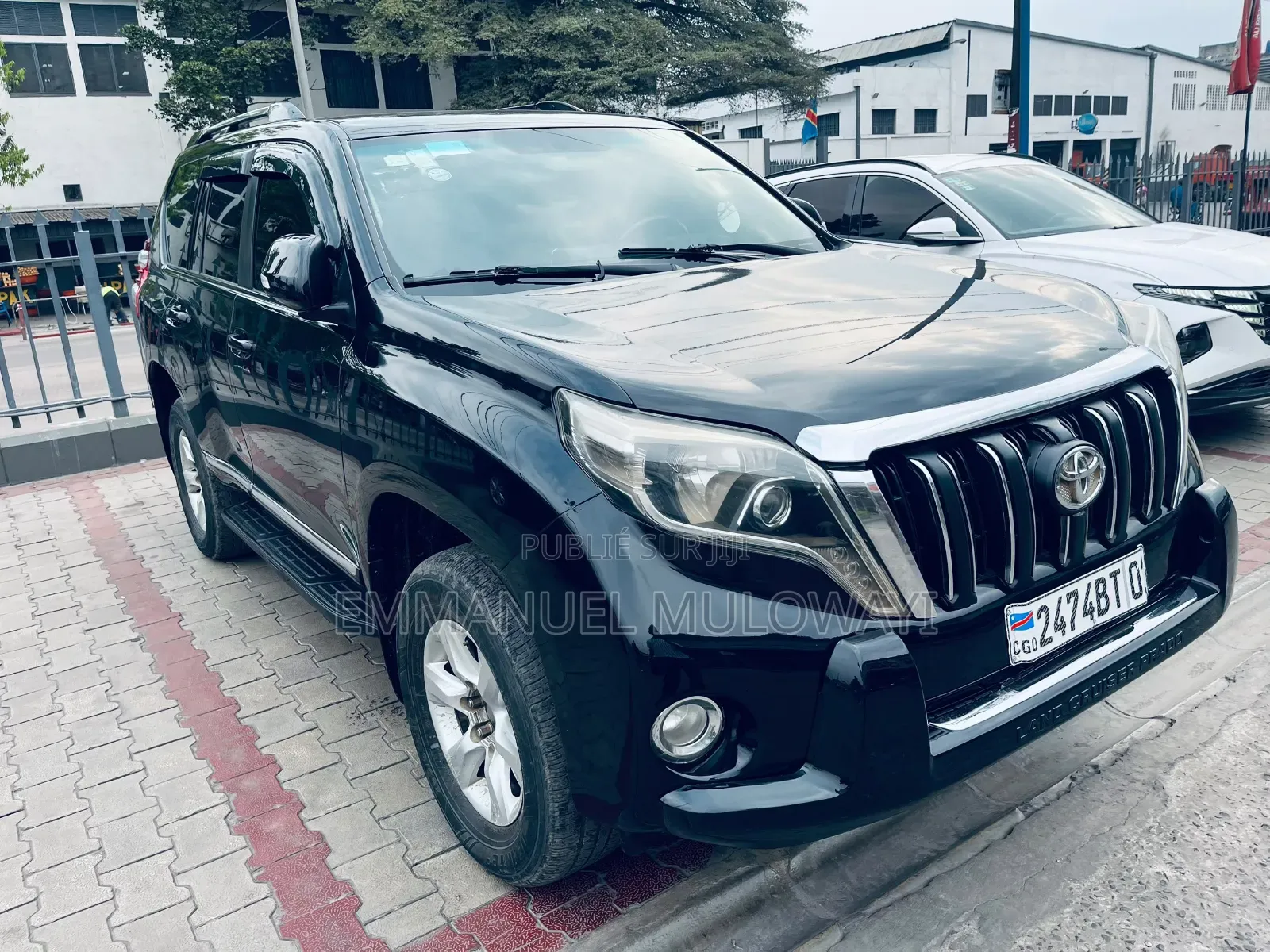 Toyota Land Cruiser Prado 2017 Noir