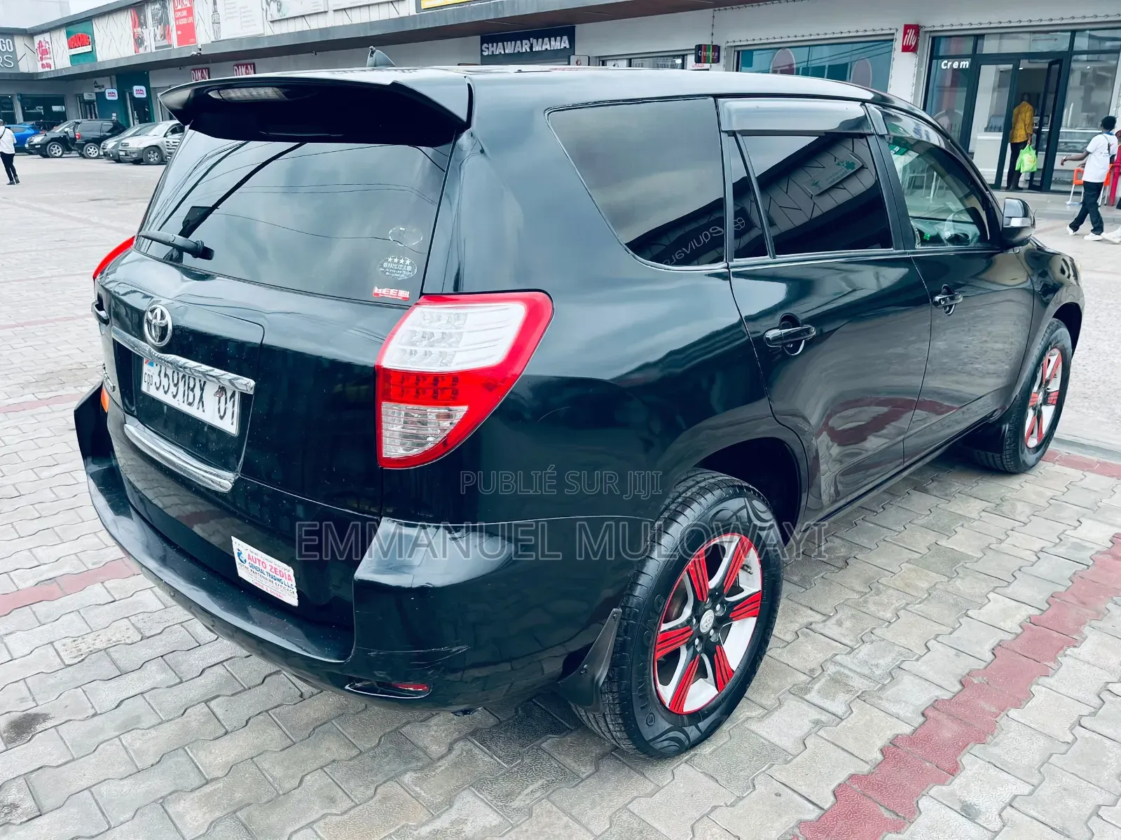 Toyota Vanguard 2012 Noir