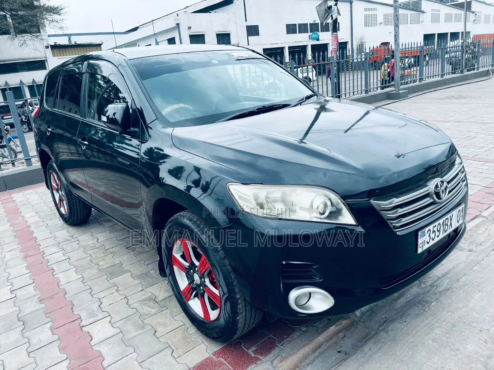 Toyota Vanguard 2012 Noir