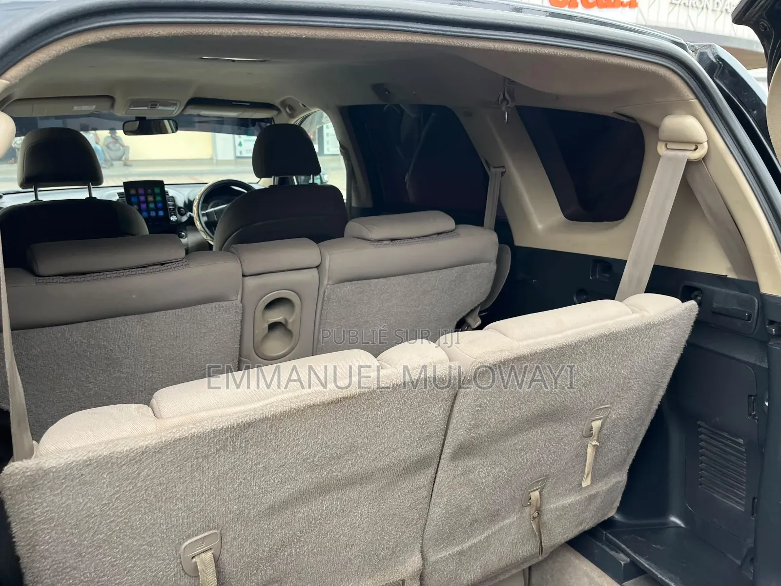 Toyota Vanguard 2012 Noir