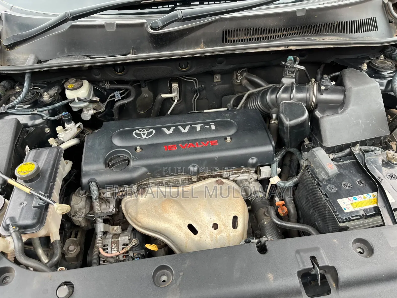 Toyota Vanguard 2012 Noir