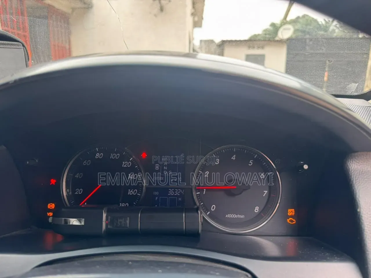 Toyota Mark X 2008 Noir