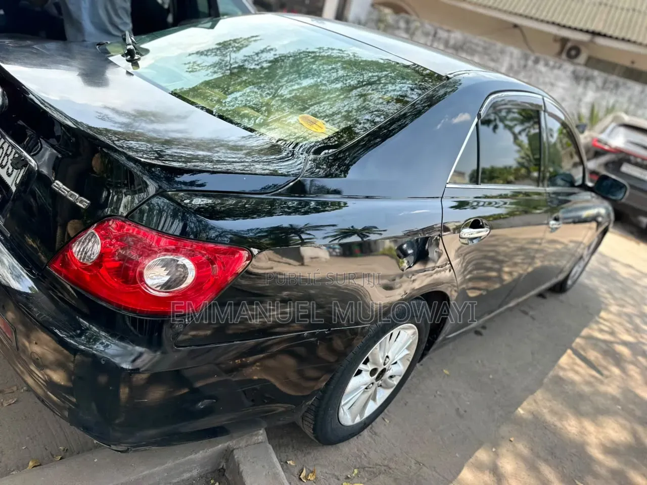 Toyota Mark X 2008 Noir