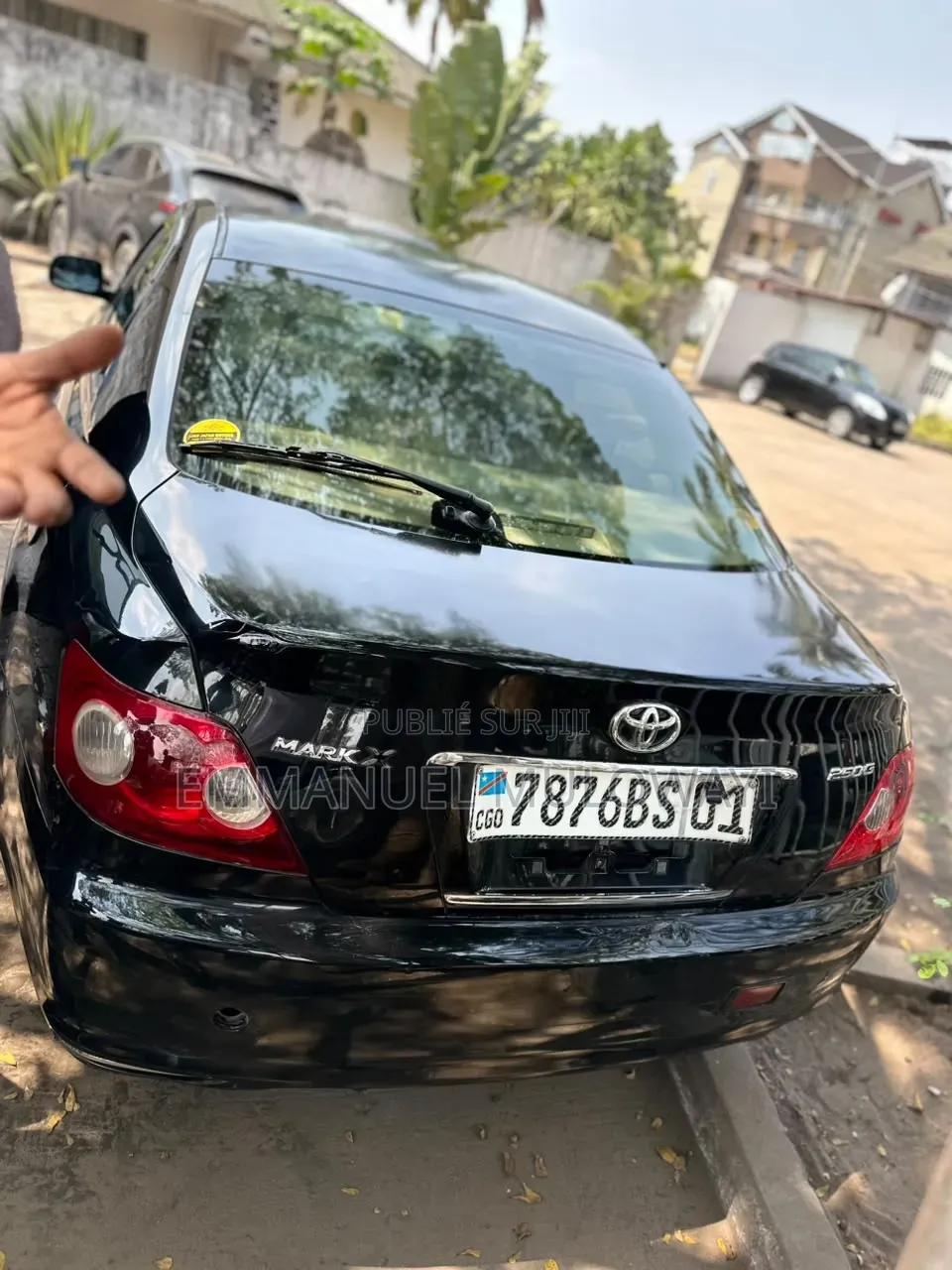 Toyota Mark X 2008 Noir