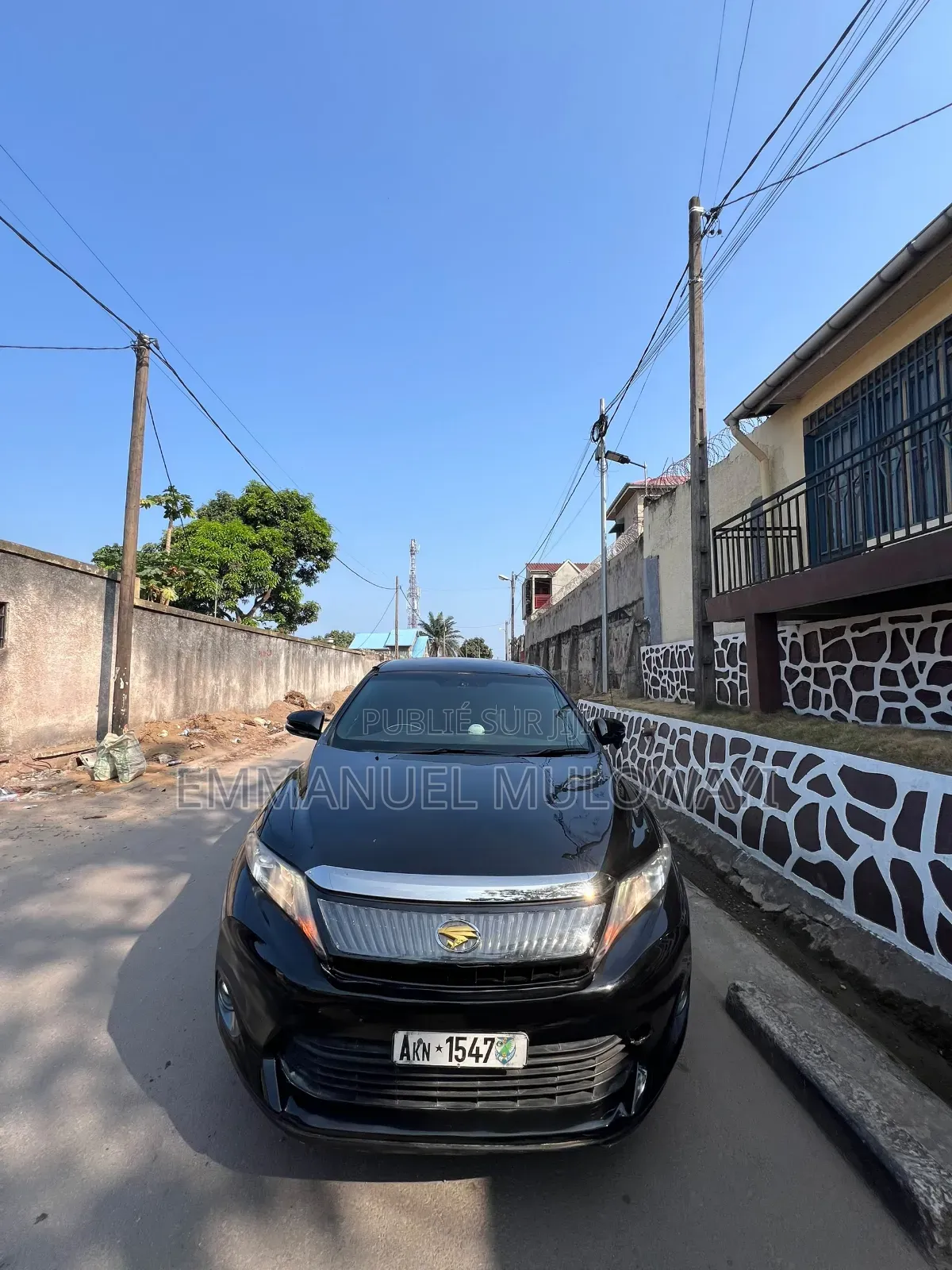 Toyota Harrier 2015 Noir