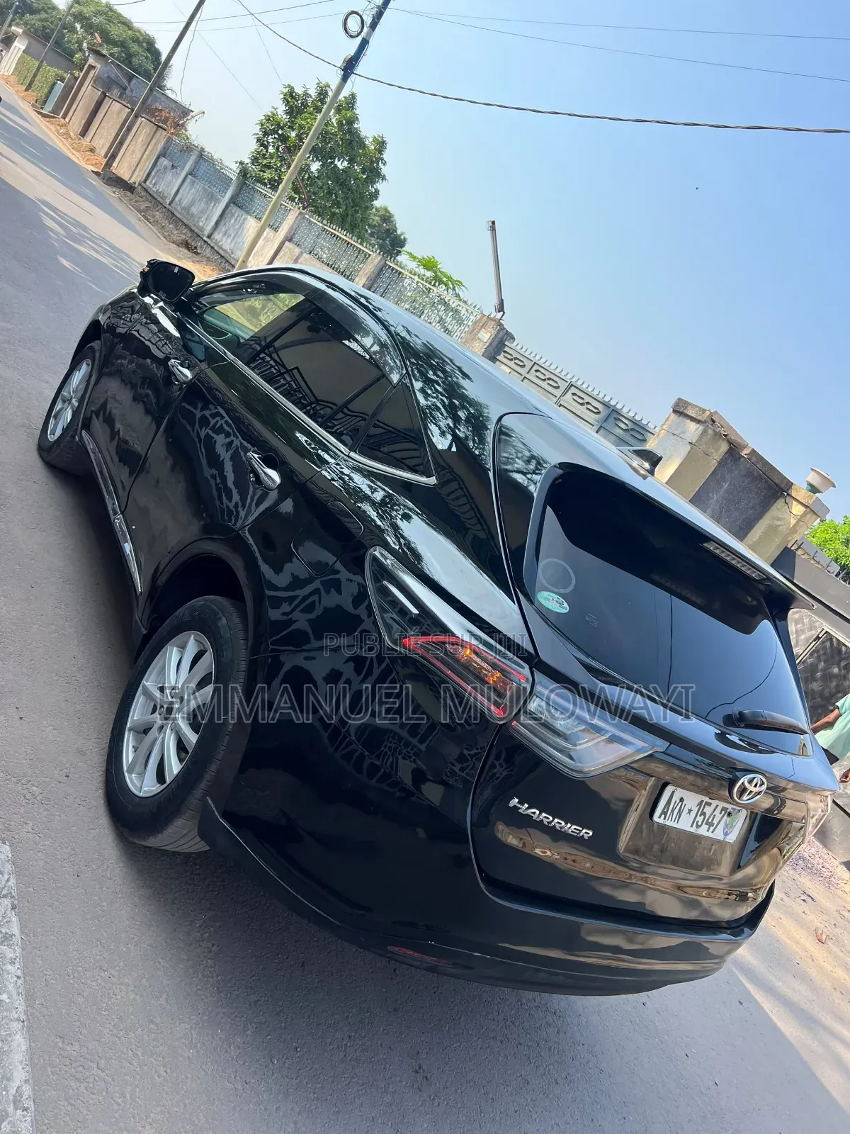 Toyota Harrier 2015 Noir