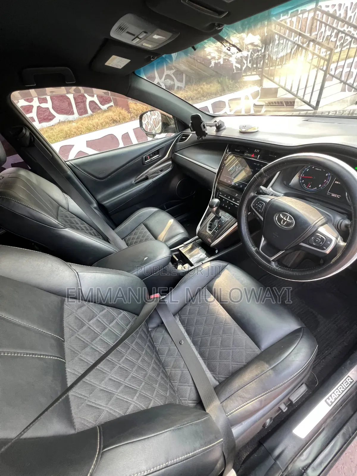 Toyota Harrier 2015 Noir