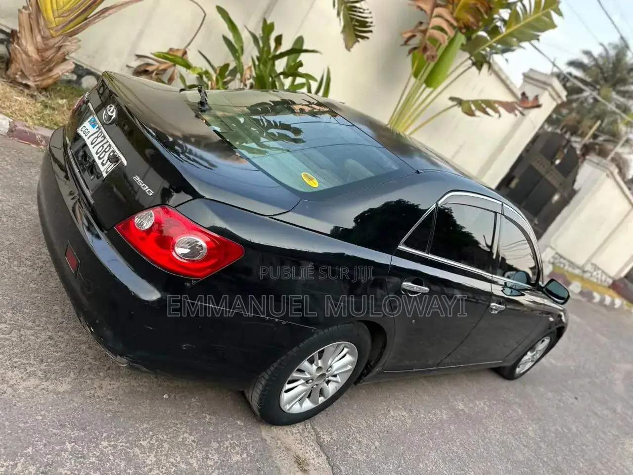 Toyota Mark X 2008 Noir