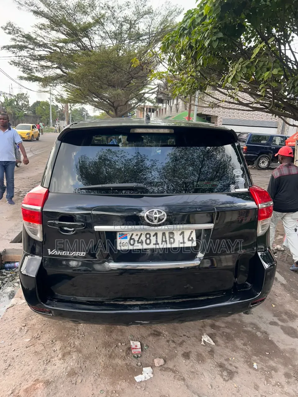 Toyota Vanguard 2012 Noir