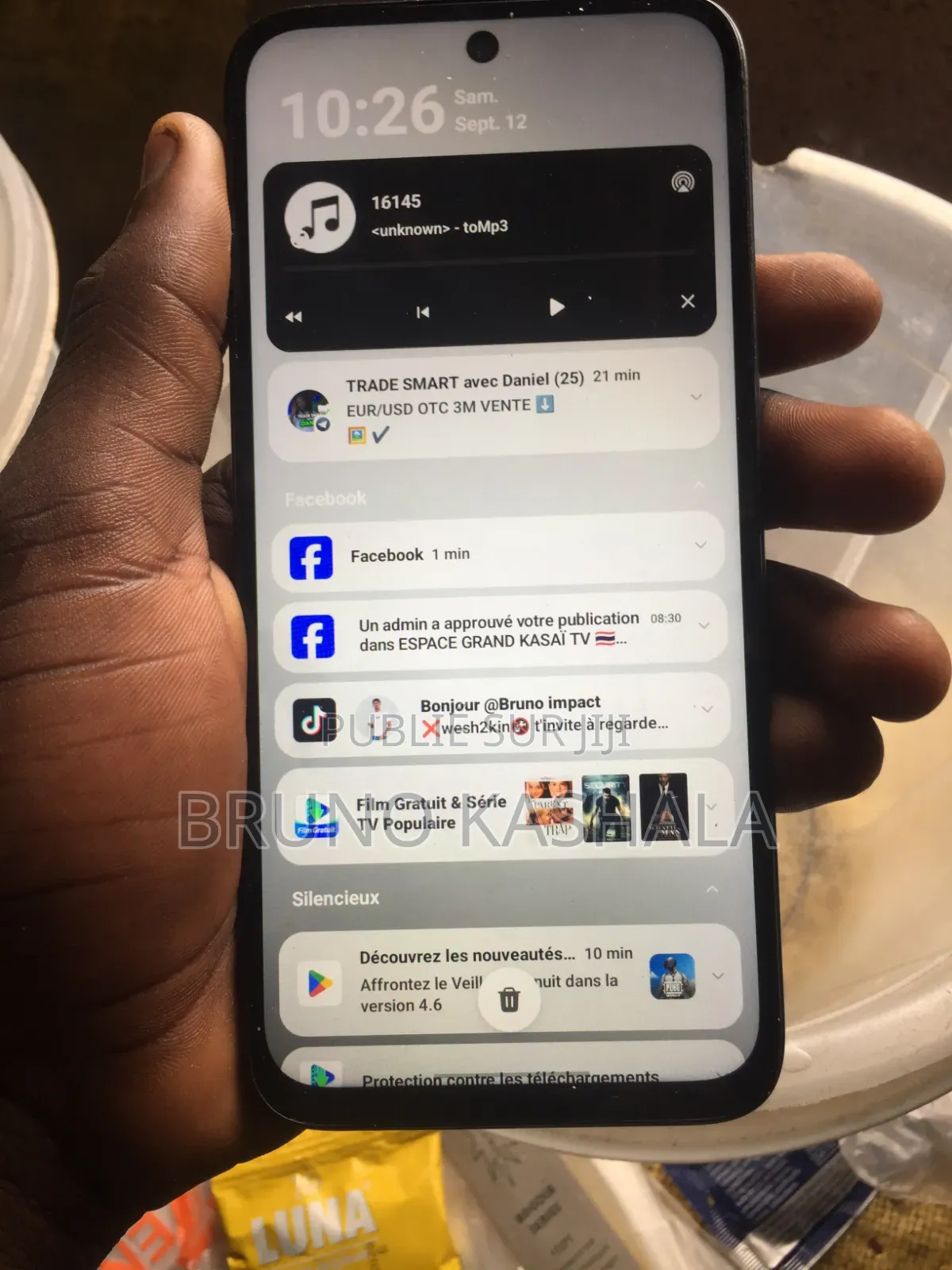 Tecno Spark 16 GB Noir
