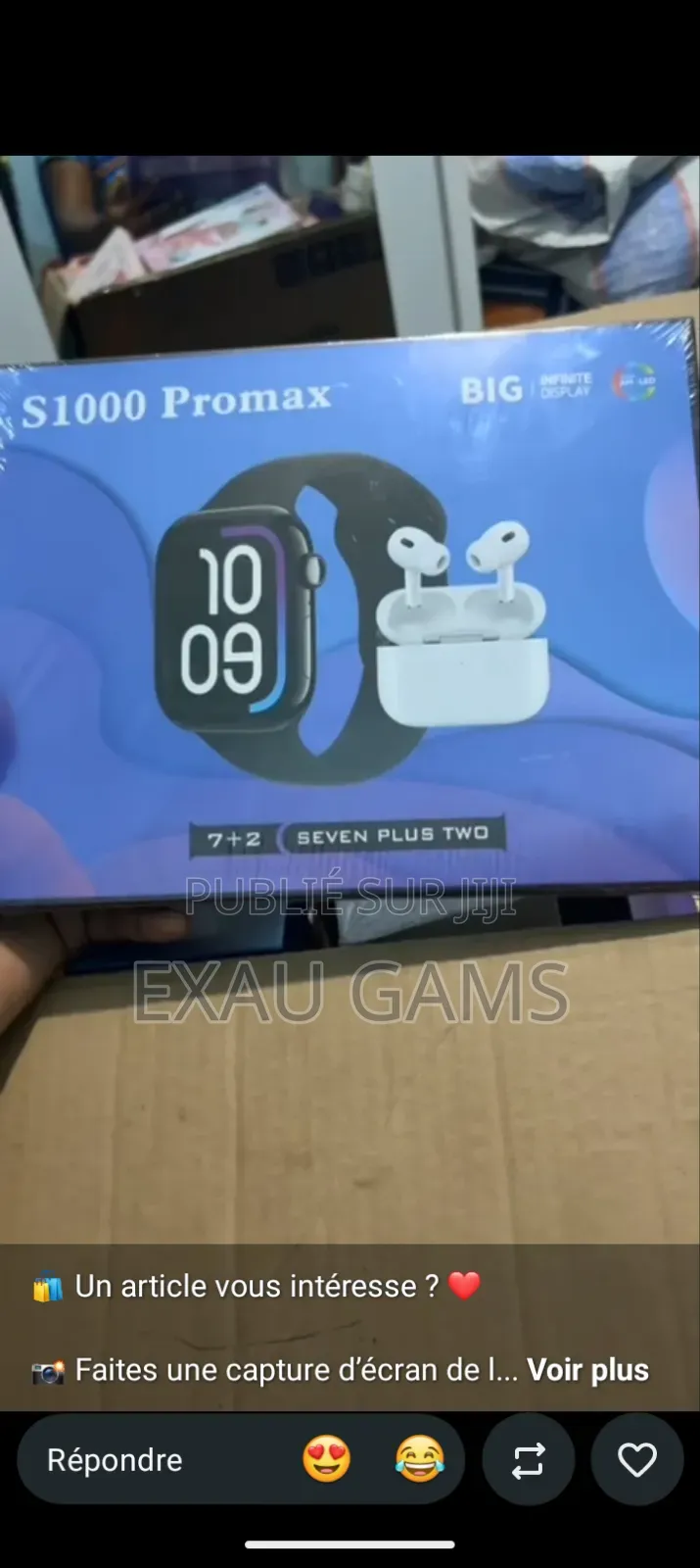 Montre Plus Air Pod