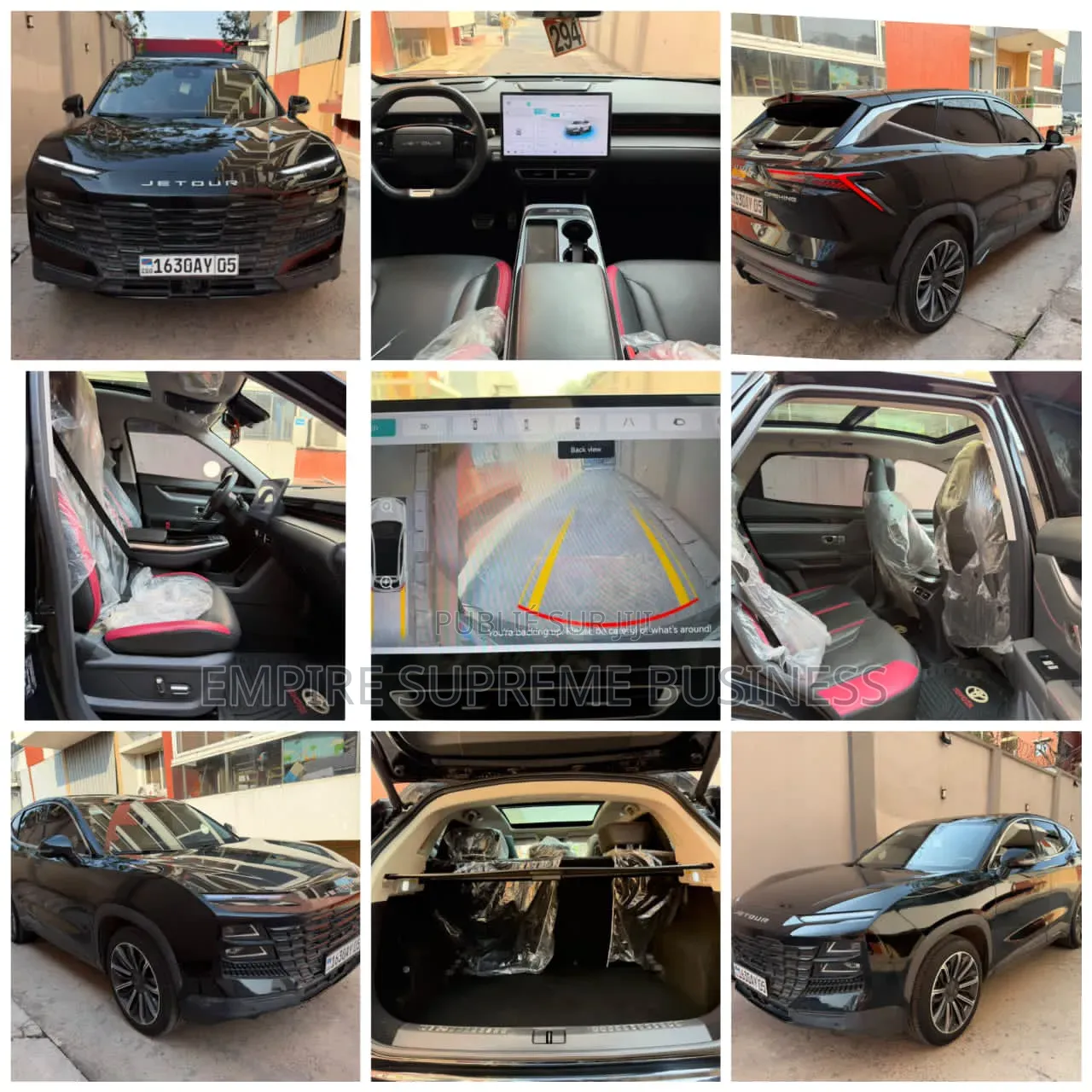 Nouveau Jetour Dashing 2025 Noir