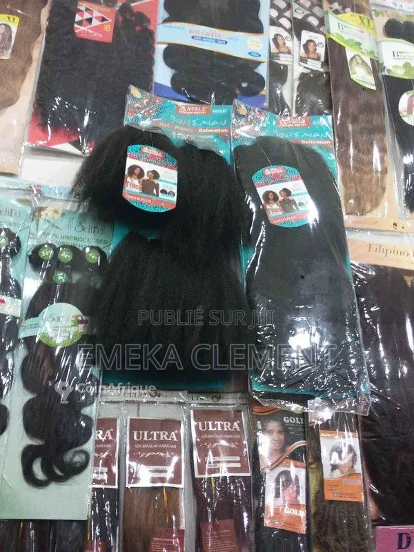 Cheveux humains naturels